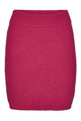 HUNKØN Adriana Knit Skirt Skirts Pink