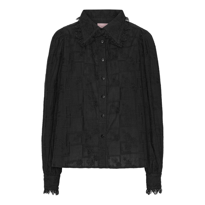 HUNKØN Agata Shirt Shirts Black