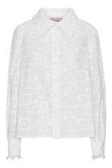 HUNKØN Agata Shirt Shirts White