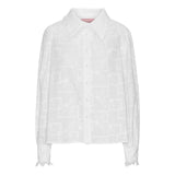 HUNKØN Agata Shirt Shirts White