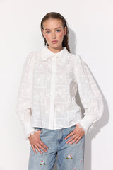 HUNKØN Agata Shirt Shirts White