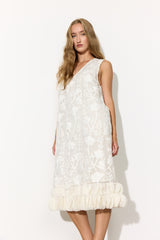 HUNKØN Aiko Dress Dresses Cream