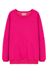 HUNKØN Ava Sweatshirt Sweatshirts Fushcia pink