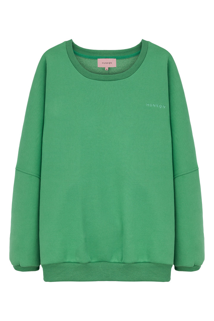 HUNKØN Ava Sweatshirt Sweatshirts Green