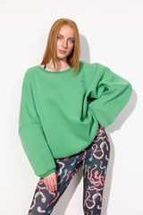 HUNKØN Ava Sweatshirt Sweatshirts Green