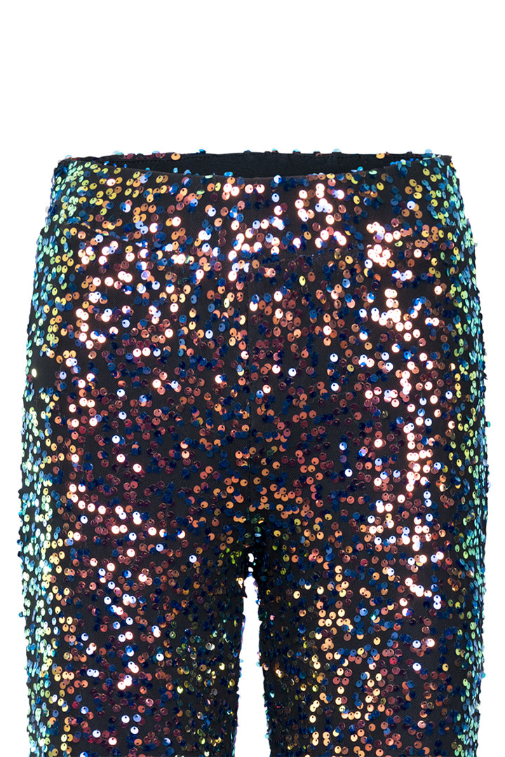 HUNKØN Aya Sequin Trousers Trousers Black