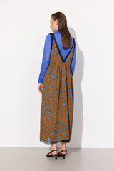 HUNKØN Beate Oversized Dress Dresses Brown