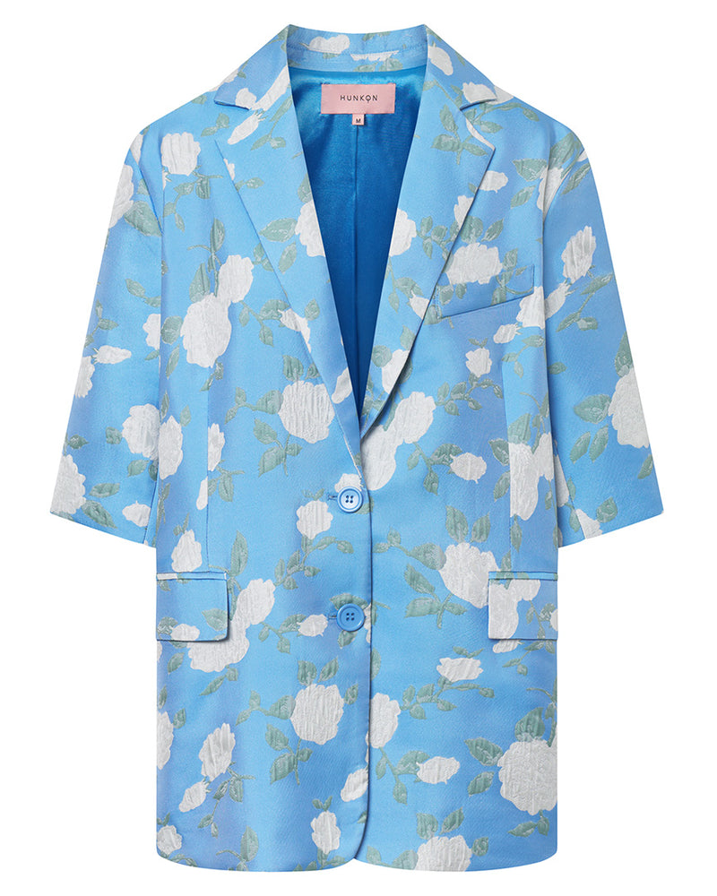 HUNKØN Carla Blazer Jackets Blue