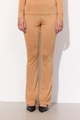 HUNKØN Cattia Trousers Trousers Burned Peach