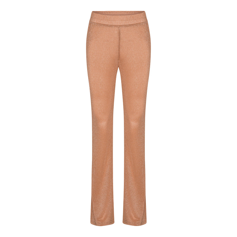 HUNKØN Cattia Trousers Trousers Burned Peach