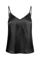 HUNKØN Chantal Slip Top Tops Black