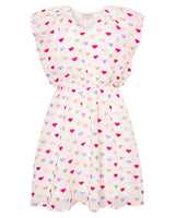 HUNKØN Dahlia Wing Dress Dresses Pink Hearts