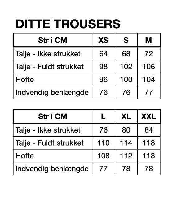 HUNKØN Ditte Trousers Trousers Pink
