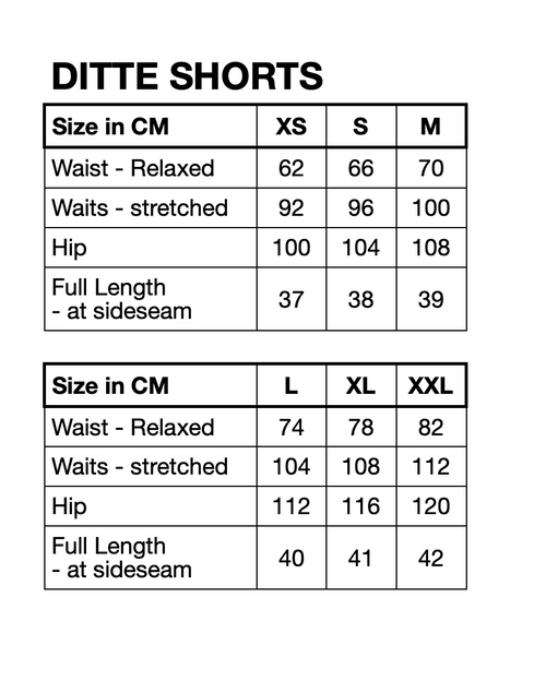 HUNKØN Ditte shorts Shorts Blue