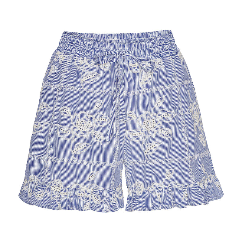 HUNKØN Ditte shorts Shorts Blue