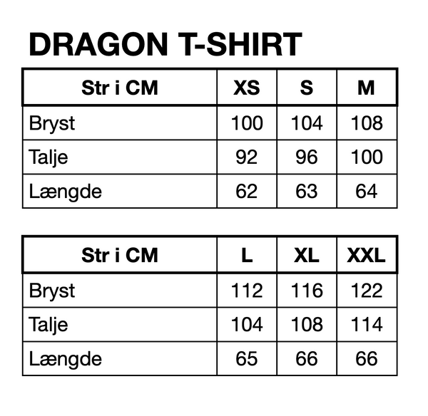 HUNKØN Dragon T-shirt T-shirts Black