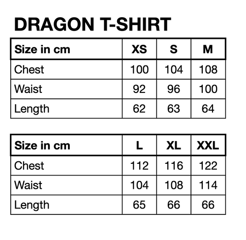 HUNKØN Dragon T-shirt T-shirts Black