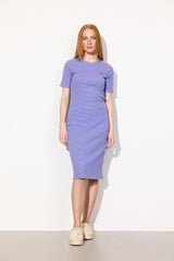 HUNKØN Indie Dress Dresses Purple Striped