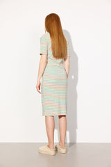 HUNKØN Indie Dress Dresses Rainbow Striped