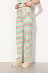 HUNKØN Indie Trousers Trousers Rainbow Striped