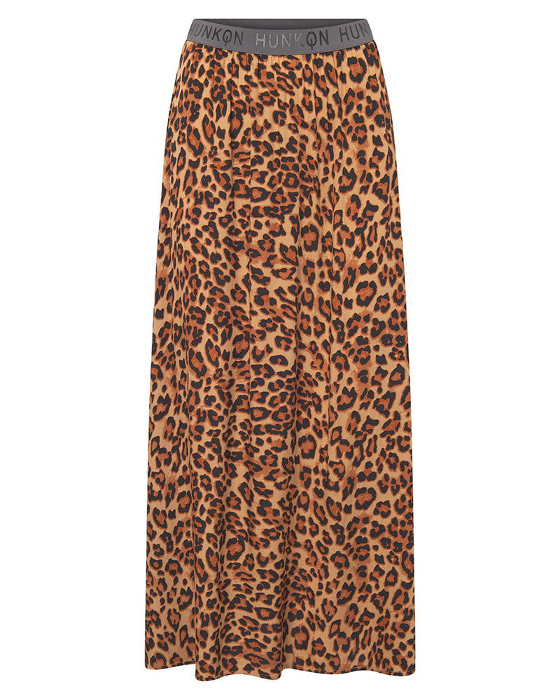 HUNKØN Kate Skirt Skirts Leopard