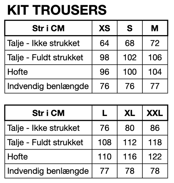 HUNKØN Kit trousers Trousers Rose