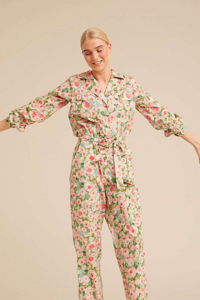 HUNKØN Laura Jumpsuit Jumpsuits Floral