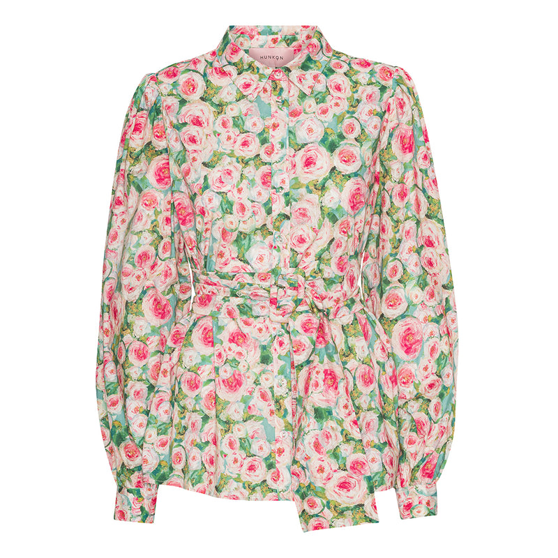 HUNKØN Laura Shirt Shirts Floral