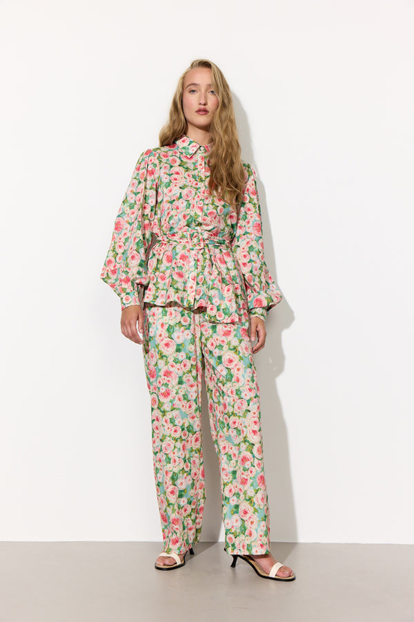 HUNKØN Laura Trousers Trousers Floral