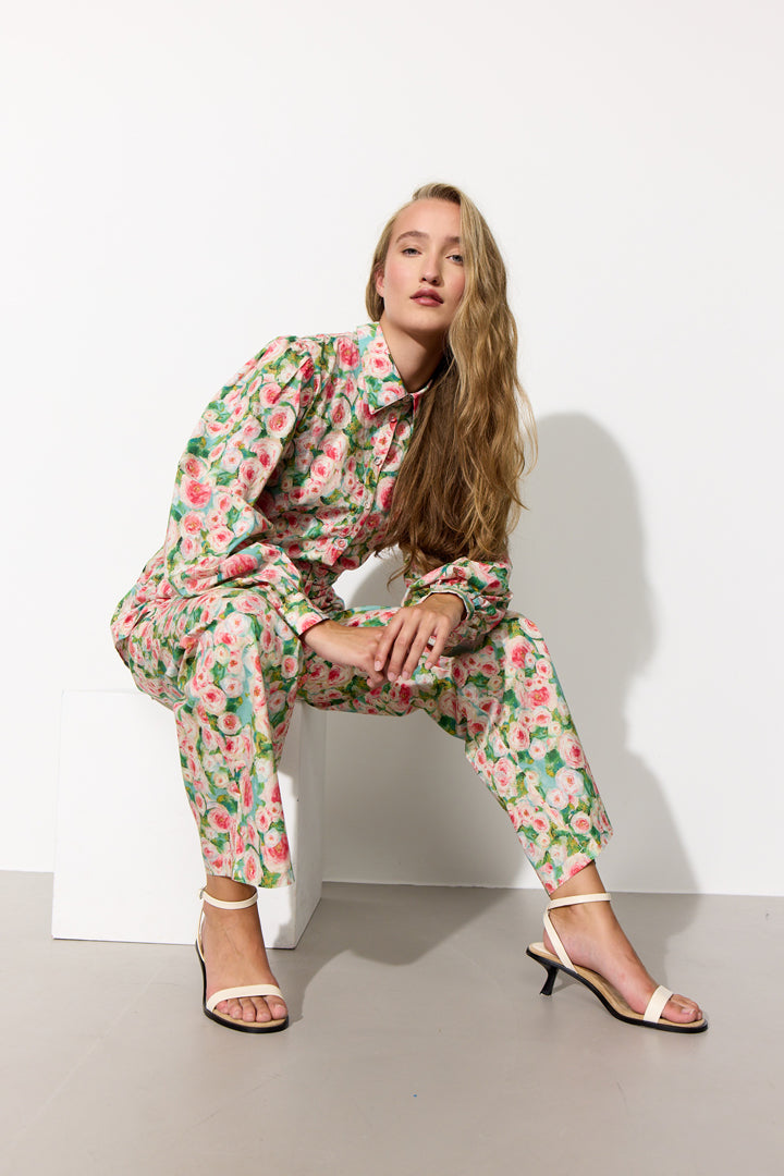 HUNKØN Laura Trousers Trousers Floral