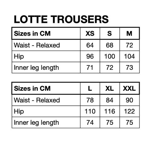 HUNKØN Lotte Trousers Trousers Rose