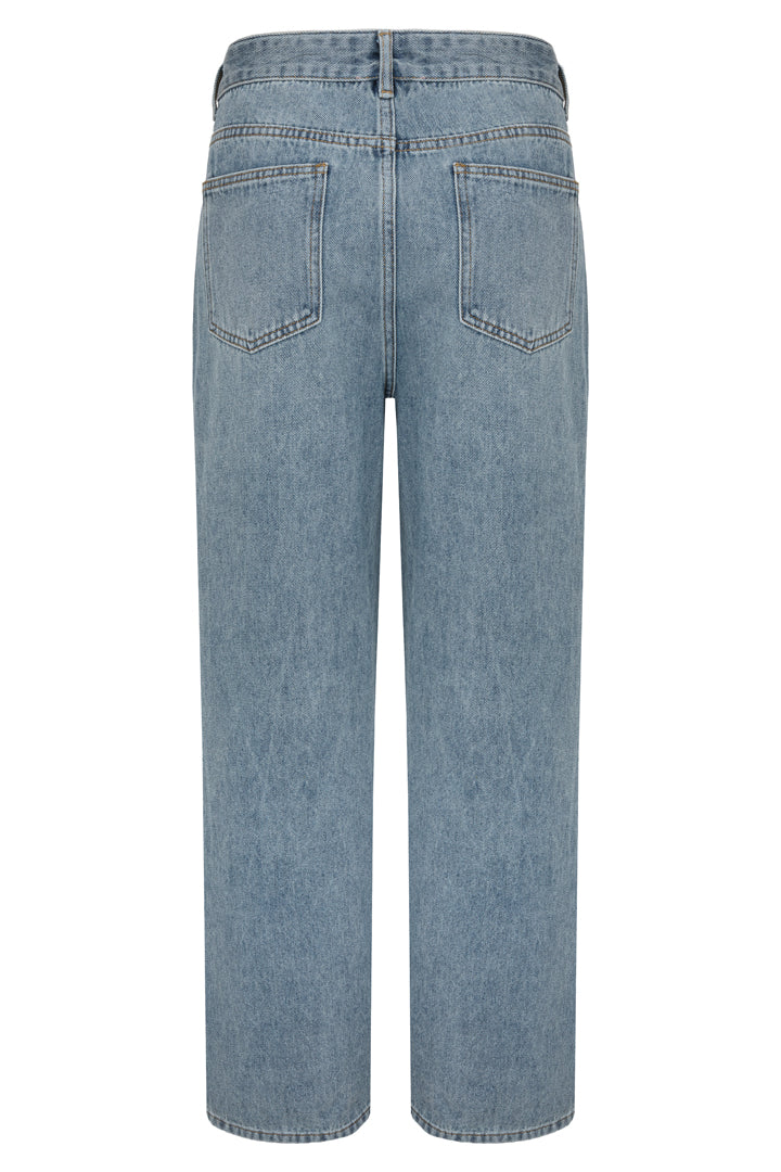 HUNKØN Lou Jeans Trousers Light Denim