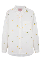 HUNKØN Louise Shirt Shirts White floral