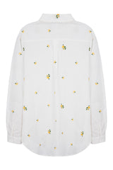 HUNKØN Louise Shirt Shirts White floral