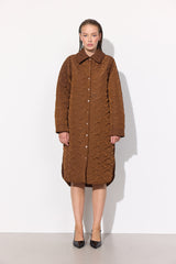 HUNKØN Ludmilla Coat Jackets Brown