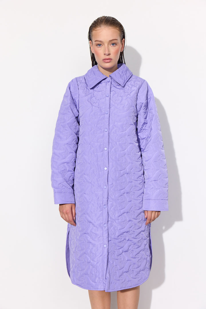 HUNKØN Ludmilla Coat Jackets Lavender