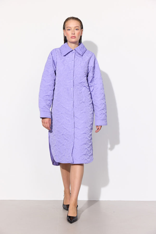 HUNKØN Ludmilla Coat Jackets Lavender