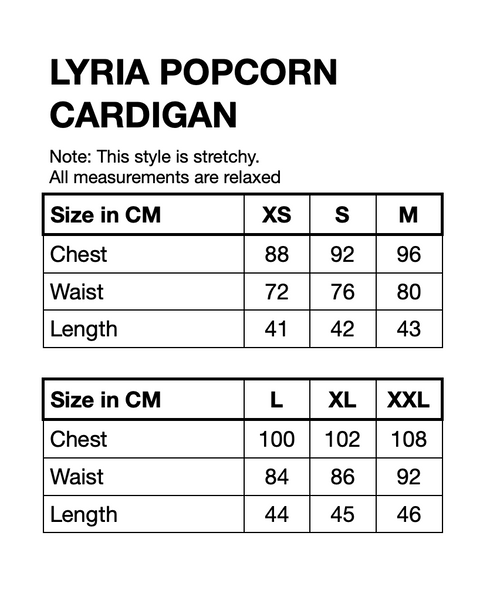 HUNKØN Lyria Popcorn Cardigan Cardigans Pink