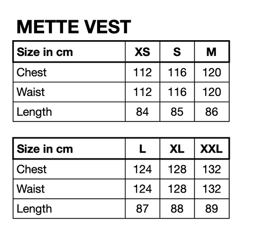 HUNKØN Mette Denim Vest Vests Black