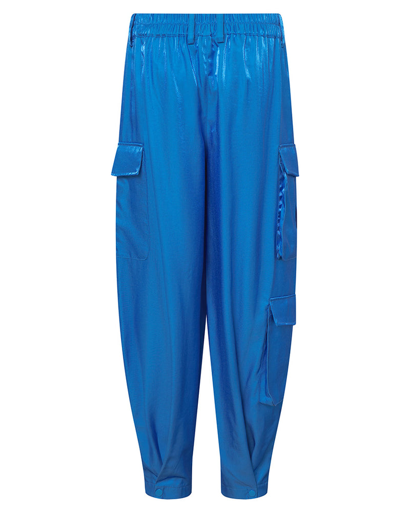 HUNKØN Patrice Cargo pants Trousers Sky blue