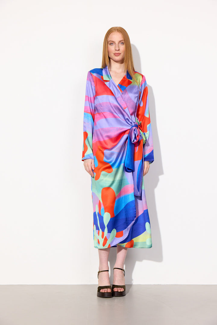 HUNKØN Rio Wrap Dress Dresses Under the Sea Art Print