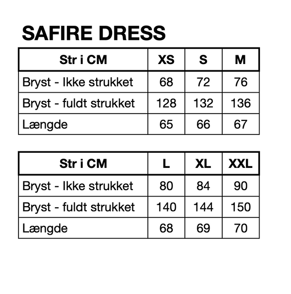 HUNKØN Safire dress Dresses Beige