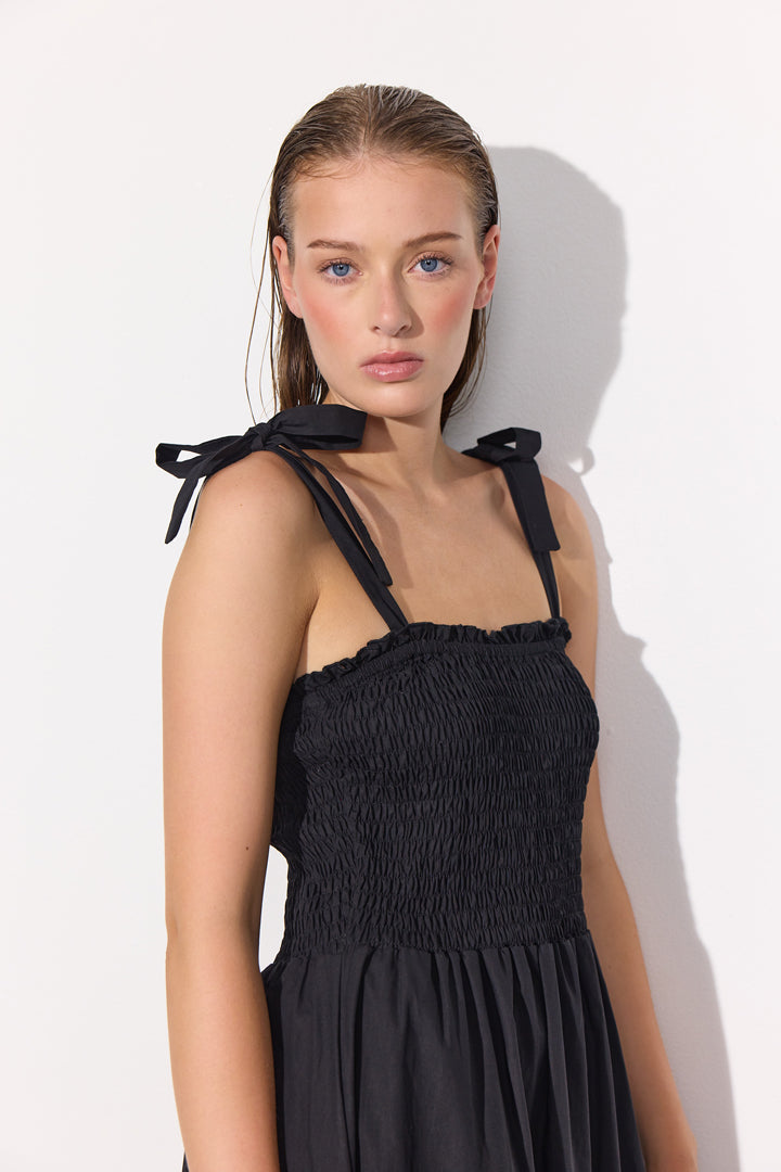 HUNKØN Safire dress Dresses Black