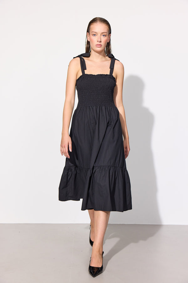 HUNKØN Safire dress Dresses Black