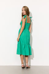 HUNKØN Safire dress Dresses Green