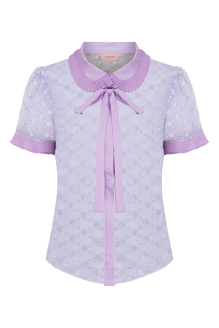 HUNKØN Sammy Shirt Shirts Lavender