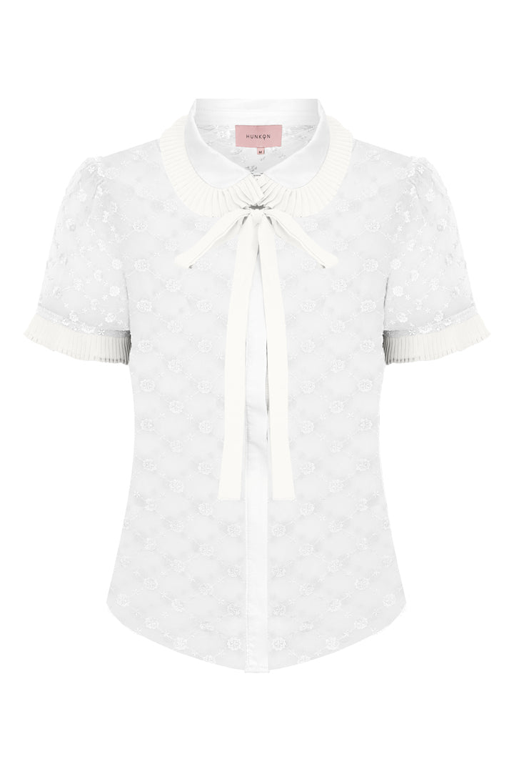 HUNKØN Sammy Shirt Shirts White