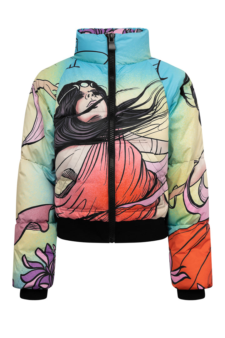 HUNKØN Stevie Bomber Jacket Jackets The Witch Art Print