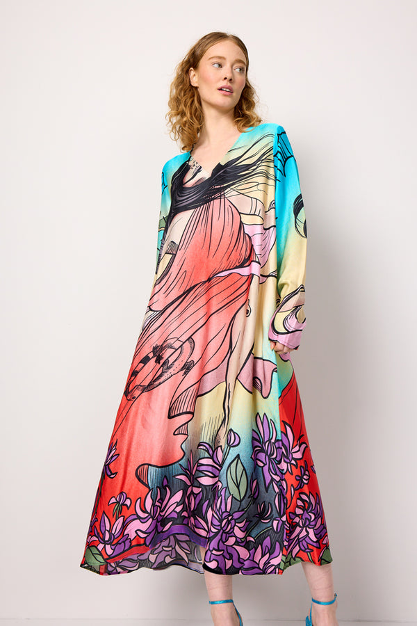 HUNKØN Stevie Dress Dresses The Witch Art Print