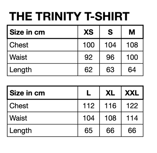 HUNKØN The Trinity T-shirt T-shirts Black